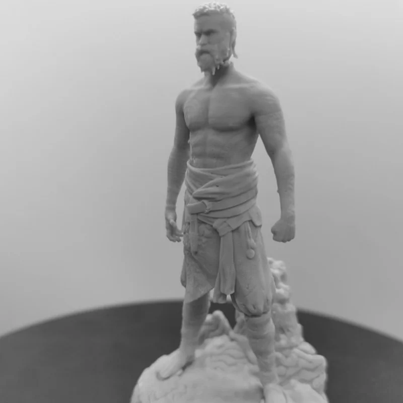 압도적인 남자 전체 수지 그림 모델 키트 1/24 스케일 조립되지 않은 도색되지 않은 장난감