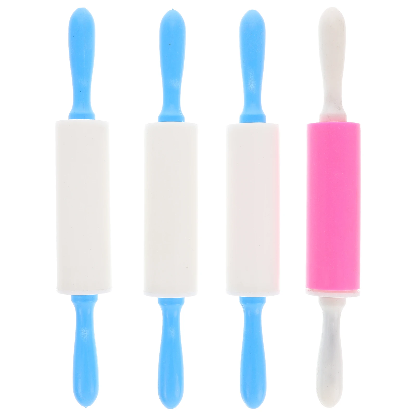 

4 Pcs 's Handmade Clay Accessories Carving Supplies Rolling Pin DIY Tools Abs Sculpture