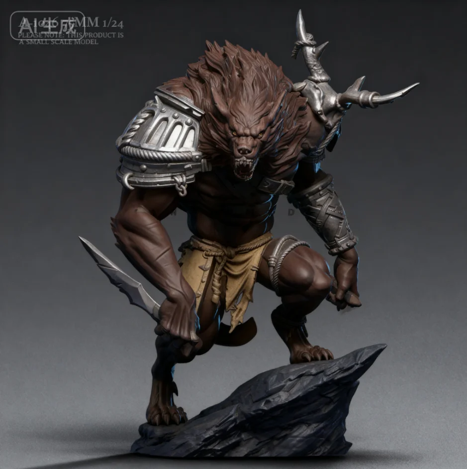 

75mm 1/24 Resin model kit self-assembled and colored A-1046