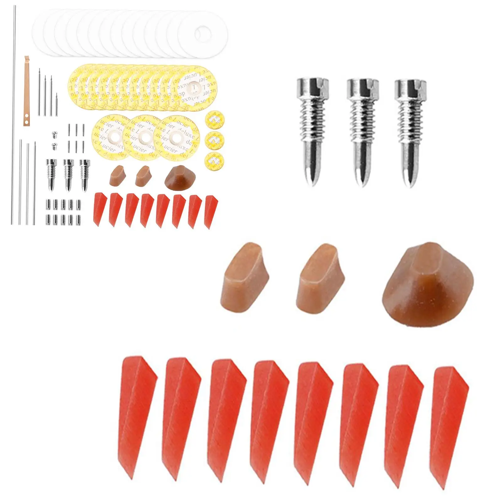 플루트 전체 수리 도구 키트 액세서리, 악기 DIY 수리 키트, 플루트 패드