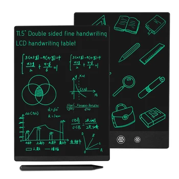 11.5 inç tam ekran yazma tableti çizmek için sihirli tahta silinebilir elektronik çizim kurulu çocuklar Graffiti boyama öğrenmek ped