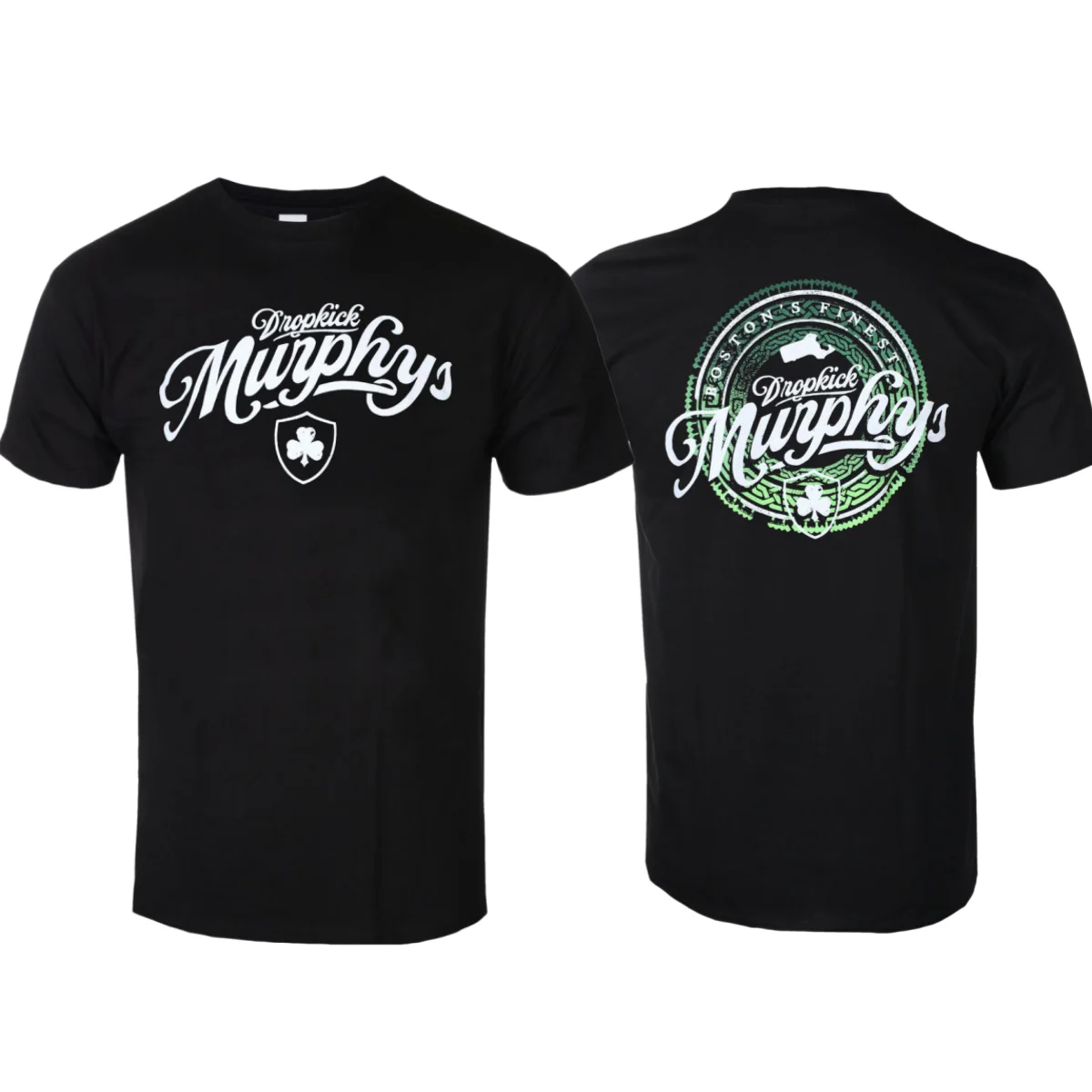 Camiseta estampada Dropkick Murphys Boston's Finest - Camiseta diária estilo Celtic Punk Band - Adequada para homens e mulheres