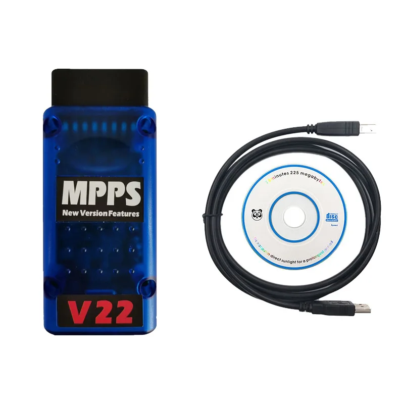 MPPS V22 NO Lock ECU Programmer MPPS Master V22.2.3.5 Multi-languages New FRF Decryption Tricore Boot OBD2 Chip Tuning Tool