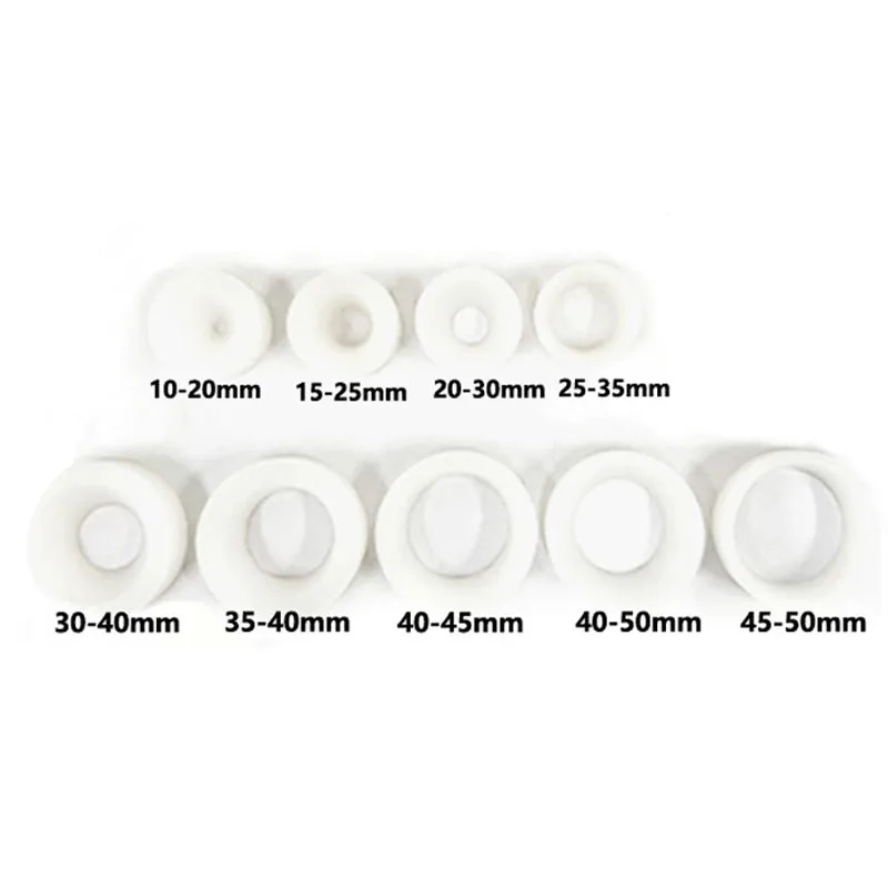 10/15/20/25/30/35/40/45/50mm silicone pad capping head inner core capping machine accessories wear-resistant leather band washer