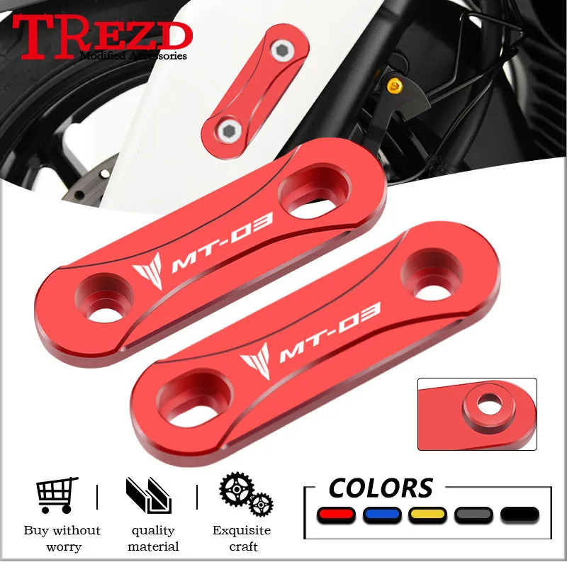 

Newlest For YAMAHA MT-03 MT25 MT-07 FZ07 MT 09 FZ 09 FJ-09 14-24 Motorcycle CNC Modified Front Axle Coper Plate Decorative Cover