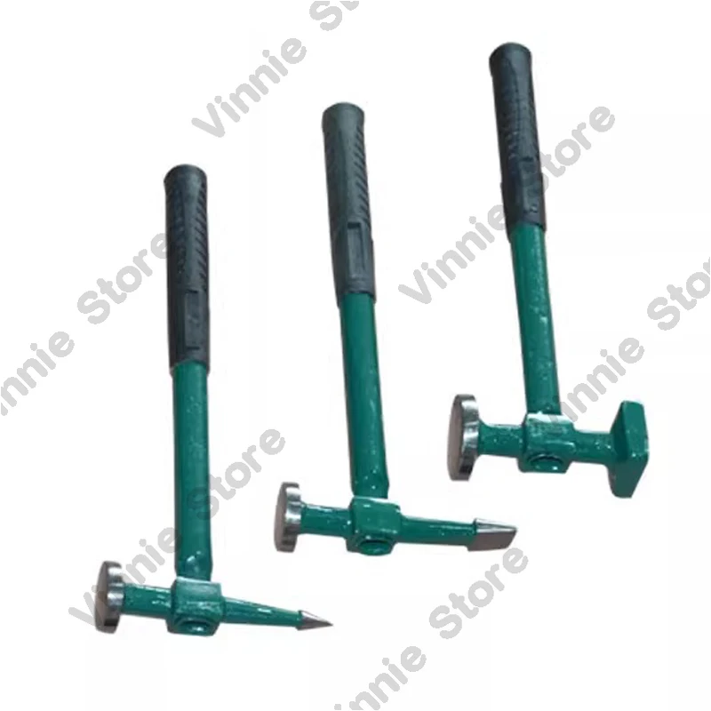 Auto Sheet Metal Repair Tool 9-Piece Set Car Panel Dent Sheet Metal Crowbar Repair Kit Hammer Beating Repair Set Steel