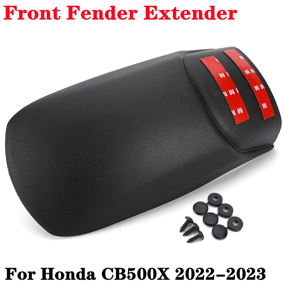 

For Honda CB500X CB 500X 2022-2023 Motorcycle Accessories Front Fender Mudguard Extender Extension CB 500X 2022 2023