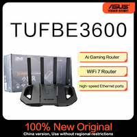 ASUS WiFi 7 TUF Gaming Router BE3600 AiMesh Extendable Router, 4K-QAM, MLO, AI Detection 2.5G Port