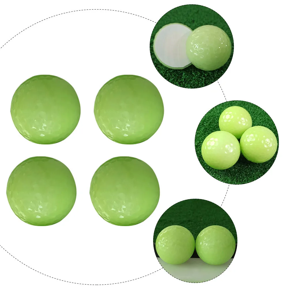 

6Pcs Luminous Sports Balls Glow After Light Exposure Cool Visual Effect for Fun Training Night Balls