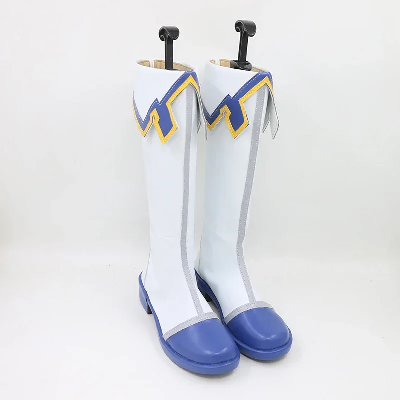 Project Sekai colorful stage feat Tenma Tsukasa anime customize cosplay shoes boots Tenma Tsukasa orange mix cosplay wig