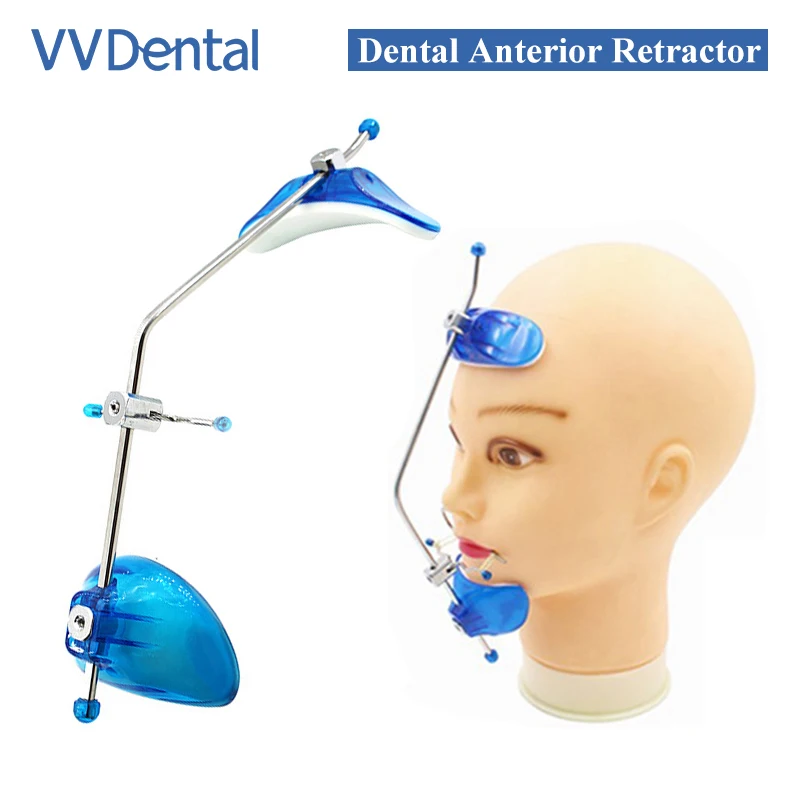 

VV Dental Tooth Orthodontic Front Traction Single/Double for Rod Adjustable Traction Equipment Tooth Facial Arch Correction Tool