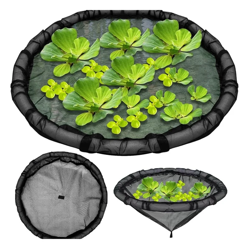 Floating Island Plant Protector Fish Barrier For Water Features Pond Garden