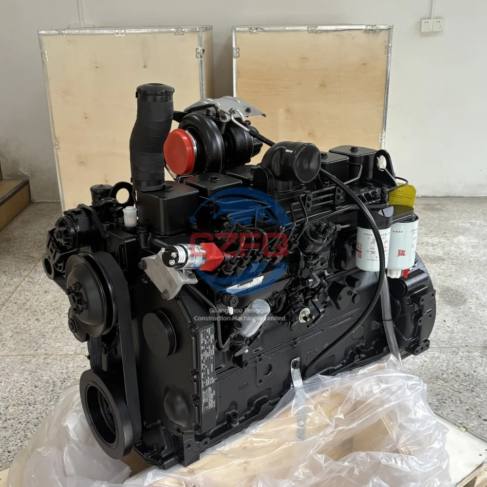 Excavator Motor Engine Assembly 6bt5.9 Engine Assy for Cummin Engine Construction Machinery Parts