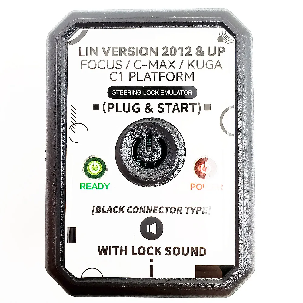 شحن سريع لمحاكي قفل التوجيه فورد مع منصة قفل الصوت C-Max Kuga C1 2012 & UP #2