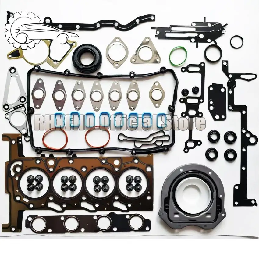 

BK2Q6079AA BK2Q 6079AA Engine Full Gasket Set Kit Overhaul Repair Gaskets V362 2.0T For Ford Transit T-D