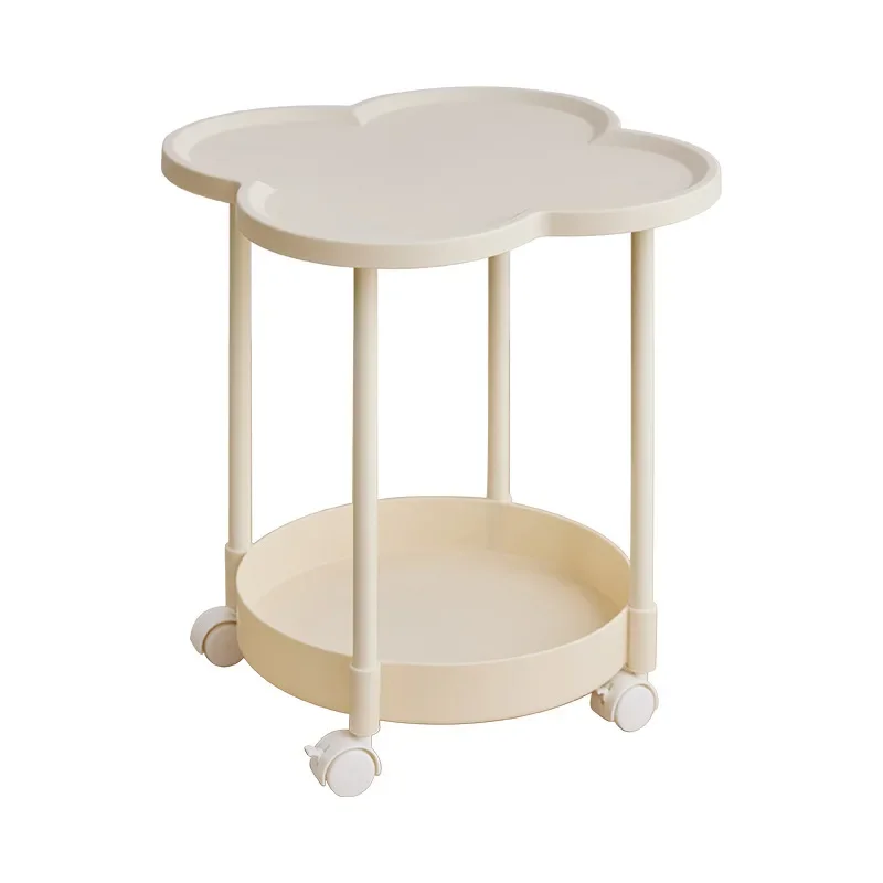 

Shelf coffee mobile small side bedside tatami sofa four-leaf clover