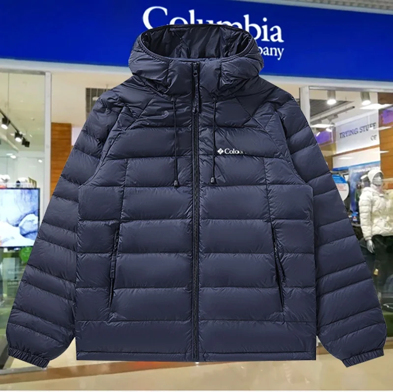 

ex Lightweight Casual Du down Jaet Soft Warm Windproof Wear Resistant Zipper Closure Hooded Regular Fit Long Sve