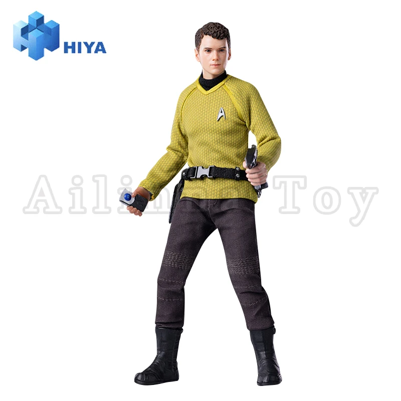 [Pre-Order] Hiya 1/12 16Cm Action Figure Exquise Super Serie Ster Trektocht 2009 Chekov Anime Voor Cadeau