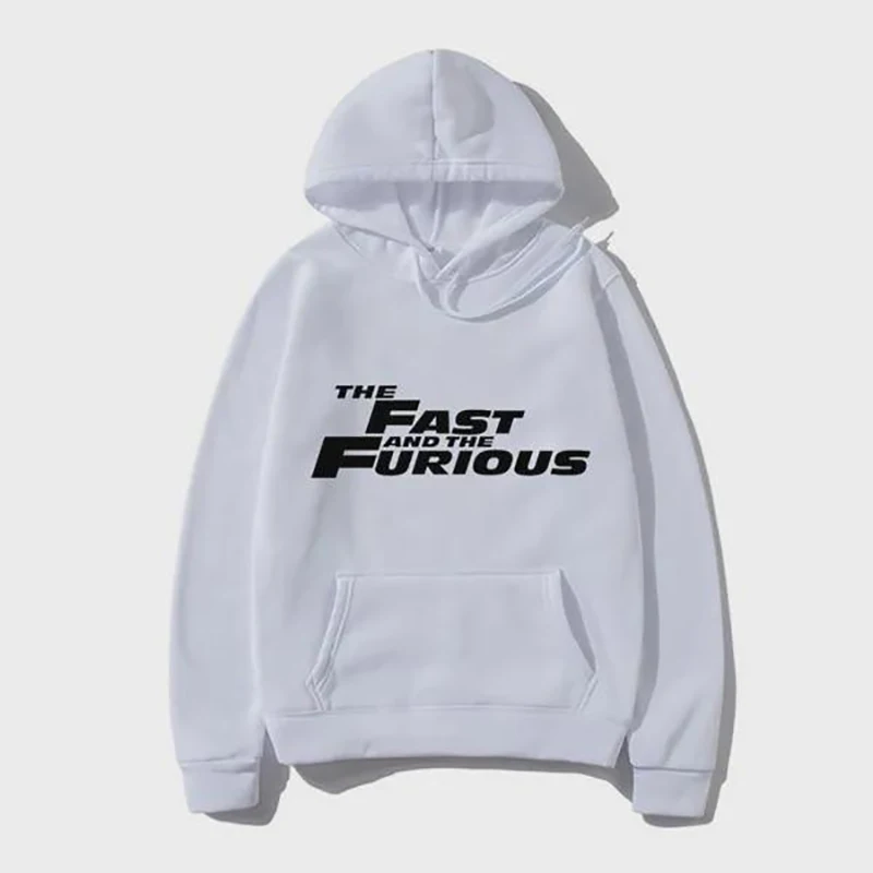 New Fast and Furious Printed Hoodies Men Woman Fashion Casual Y2K Hoodie Hooded Sweatshirts Pullovers Unisex Tracksuits Clothing