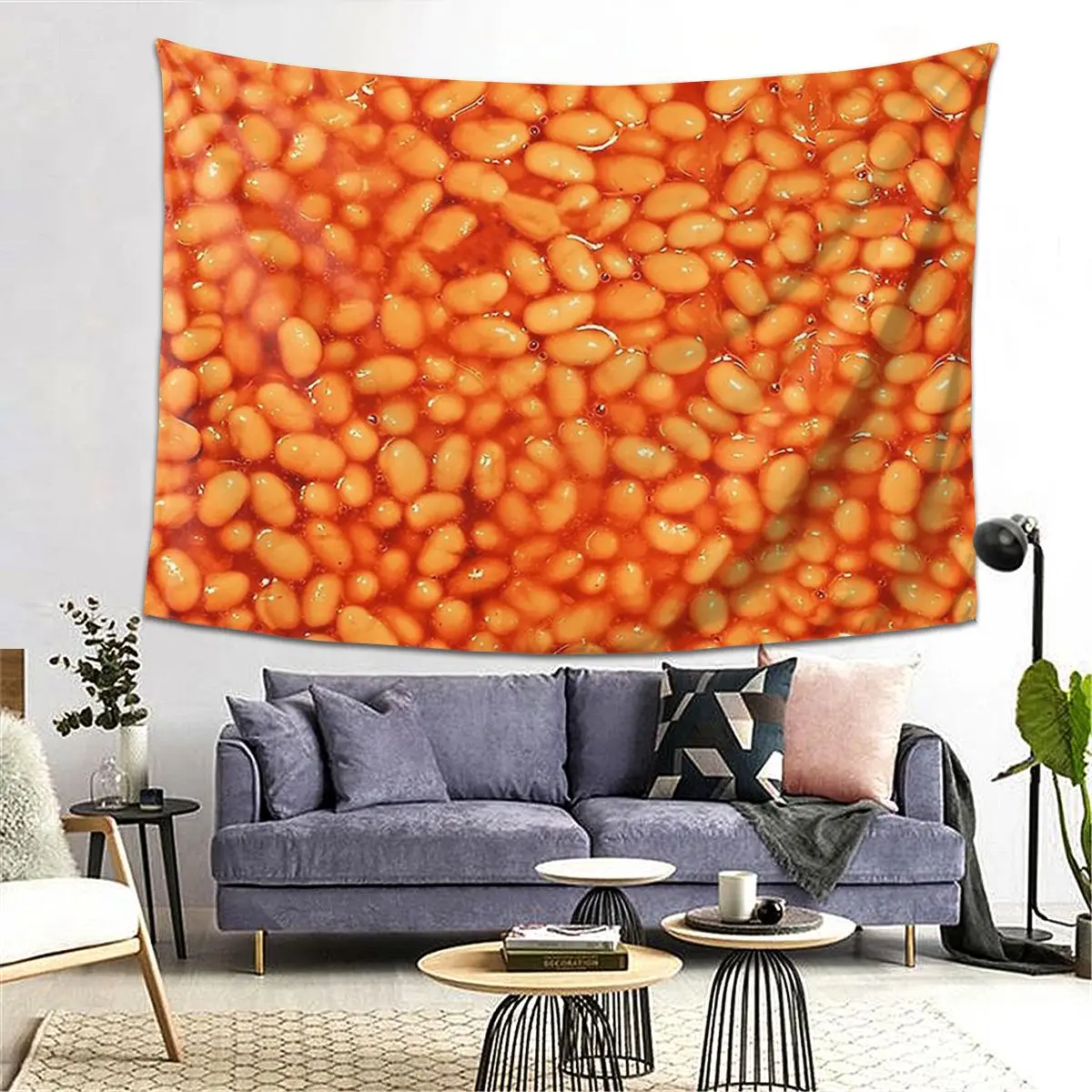 

Квасоли в дела узор гобелен Декор искусство эстетические гобелены для гостиной спальни дома настенная ткань настенная подвеска