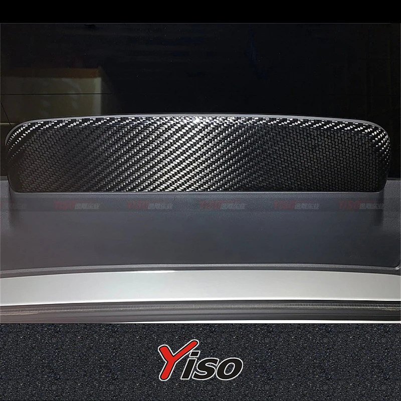 Suitable for Supra interior carbon fiber brake light cover modification carbon fiber interior Aerodynamic kit