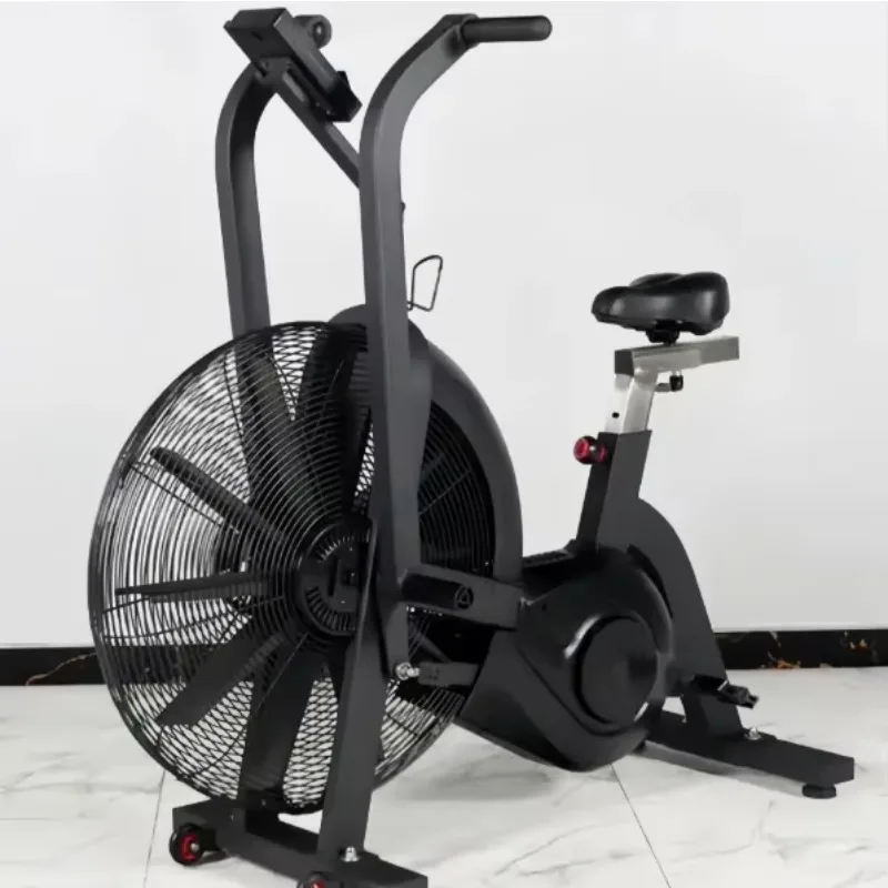 Cardio Training Air Bike Factory Commercial Gym Fitness Equipment for Full Body Building Workout