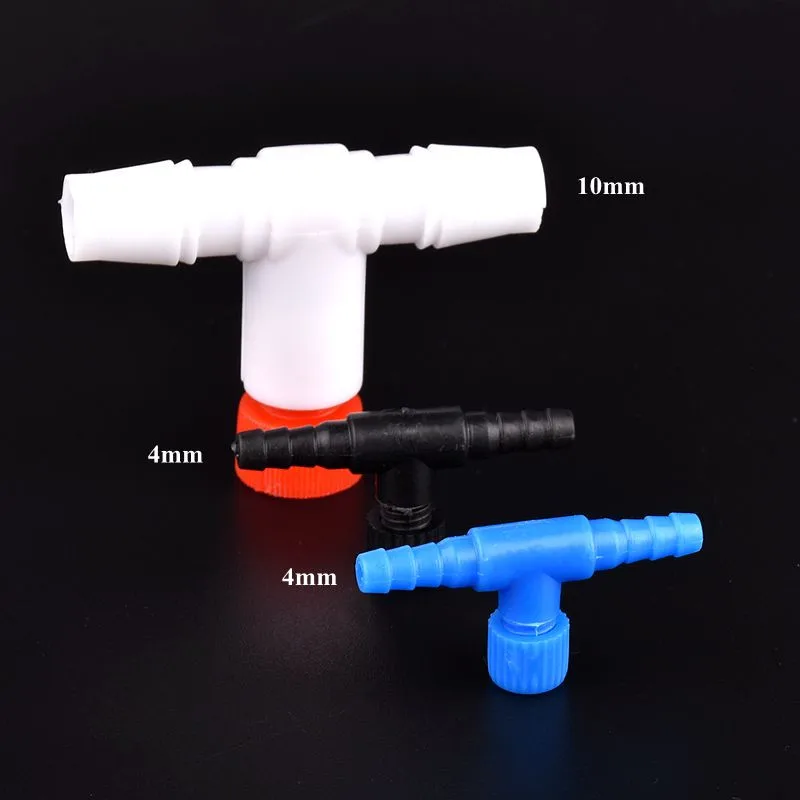 5~20Pcs Aquarium Air Line Tubing Fish Tank Oxygen Air Pump Volume Flow Control Valve Water Tanks Accessories