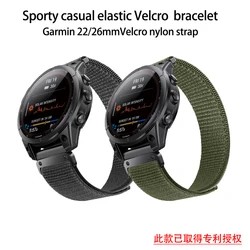 Dành Cho Garmin Fenix 7X 6X Pro 5Xhealthy: madeNylon Ban Nhạc Fenix 7 6 955 Bản Năng 22mm26mm Phát Hành Nhanh Nylon Thay Thế Băng Cổ Tay