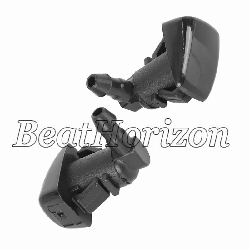 2Pcs Car Front Windshield Washer Spray Jet Nozzle 68260029AA For 2011-20 Chrysler 300 2011-14 Dodge Charger