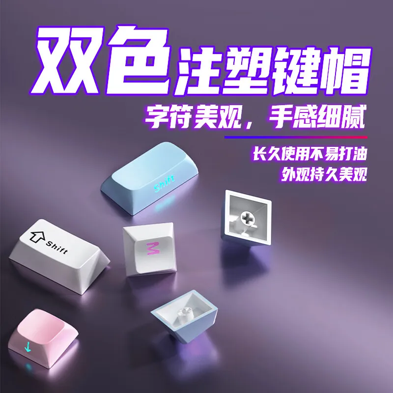Produtos promocionais AULA S75Pro Teclados para jogos RGB Hot Swap PBT Keycap Wireless Tri-Mode Teclado personalizado Acessórios para PC Presentes