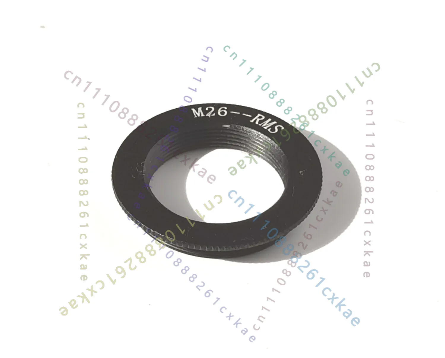 Conversion Fitting Part, M26‑RMS Thread Adapter Ring 26mm Male to RMS 20mm Female for Microscope Lens Photography Accessory