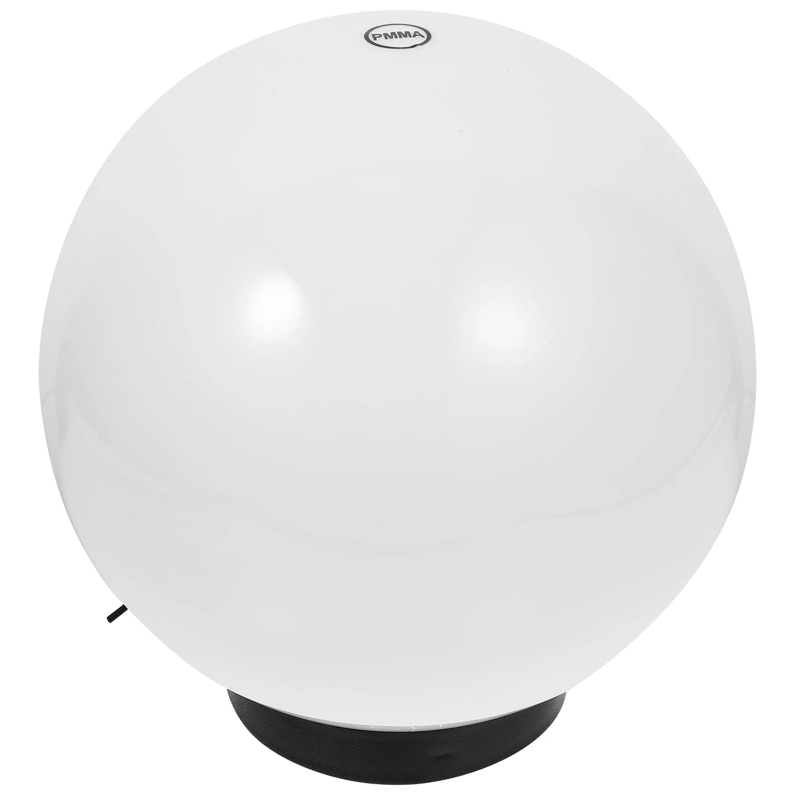 

Plastic Ball Lampshade 200x95 Outdoor Garden Light Shade Post Cover Replacement Globe for Floor Fixture Weather Patio