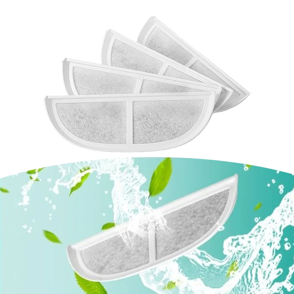 4pcs For Pet Water Dispenser Filter Set With Powerful Filter To Absorb Dust Non Woven Fabric Powerful Filter 16*5.6*1cm