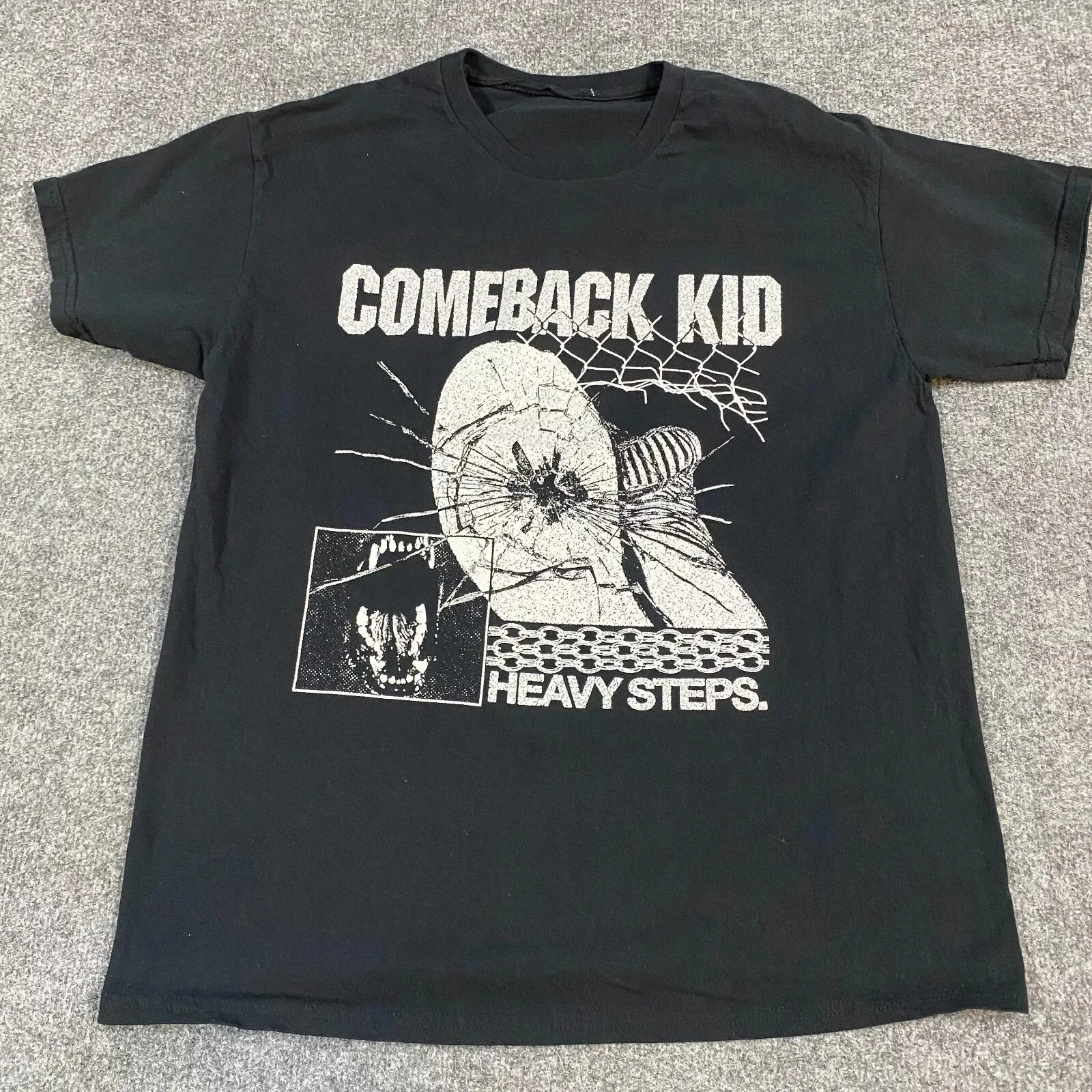 Rare Comeback Kid Band Black Heavy Cotton Size S-4XL T-Shirt PP578