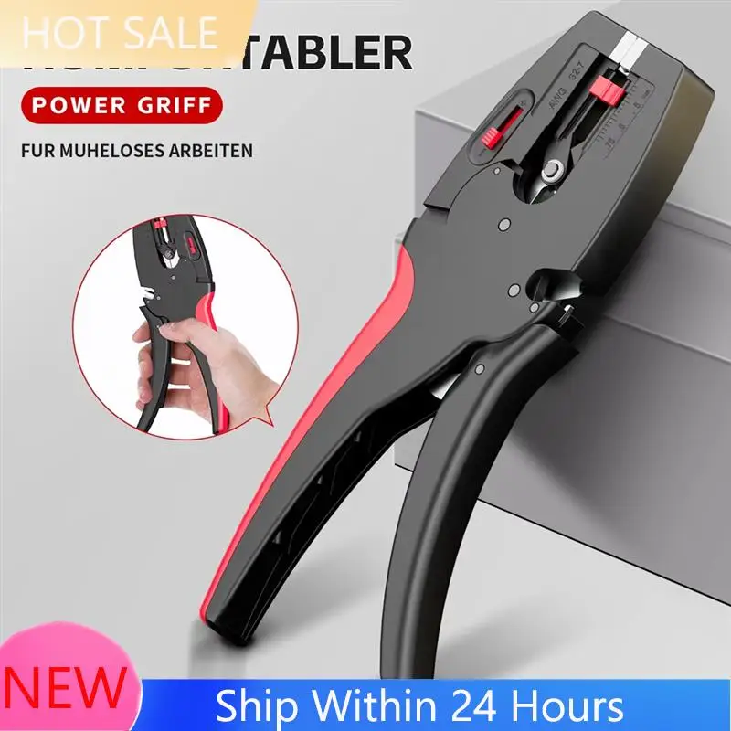 

A78K New Electric Crimper Stripping Pliers 0.03-10Mm Wire Stripper Self-Adjusting Hand Tools Multifunctional Electrical Repair