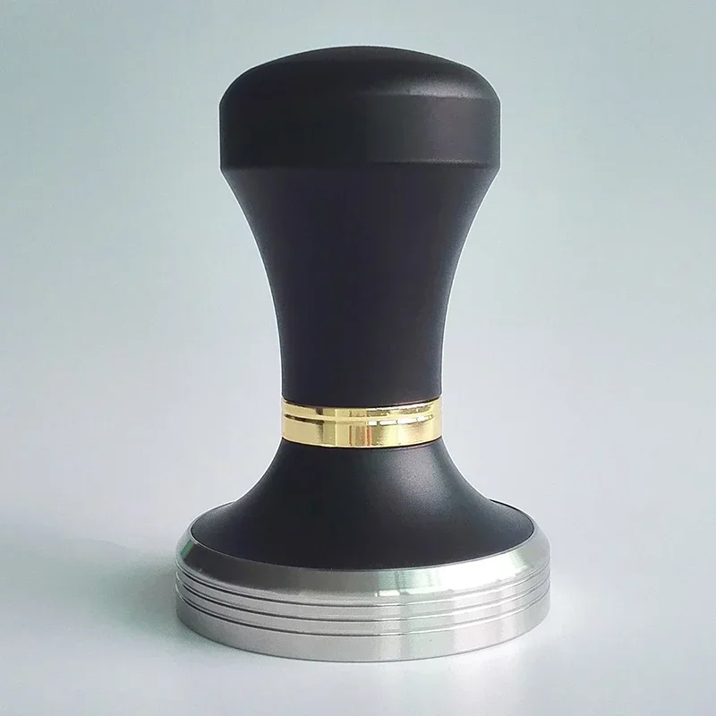 58/57.5mm  Stainless Steel Espresso Coffee Tampers Black Coffee Press Tools Flat Base Barista