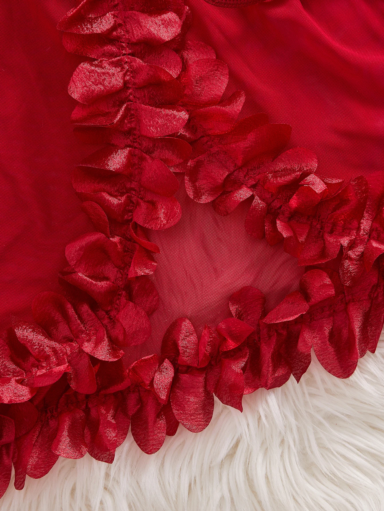 ชุดชั้นในเซ็กซี่ซีทรูลายดอกไม้ ชุดนอนลูกไม้ขอบดอกไม้ พร้อมจีสตริง ชุดนอนผู้หญิง