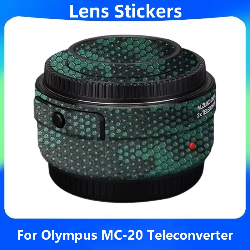 For Olympus 2X TELECONVERTER MC-20 Decal Skin Vinyl Wrap Film Protective Sticker MC20 Tele Converter 40-150 40-150MM 300mm F4
