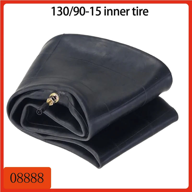 130/90-15 thickened wear-resistant inner tube is suitable for motorcycle replacement straight nozzle