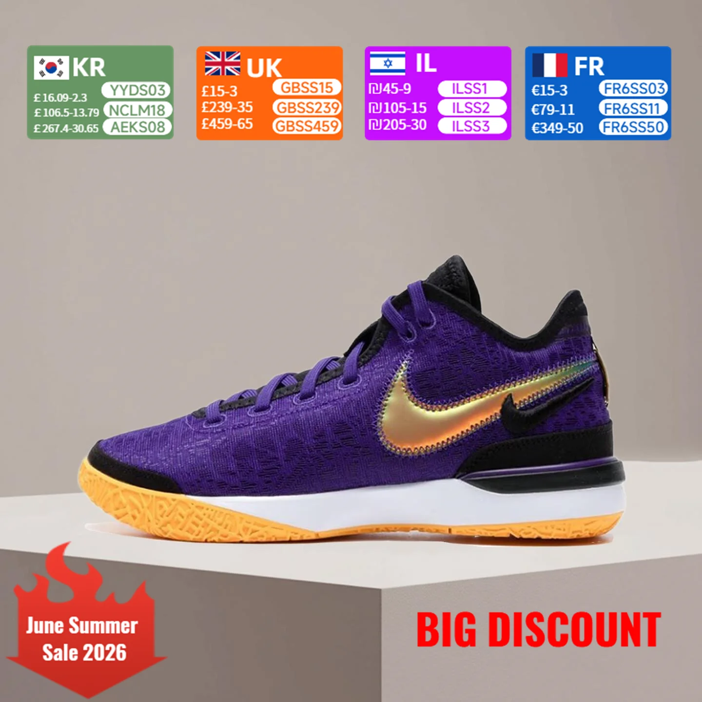 Tênis de basquete Nike Zoom LeBron NXXT LeBron Fashion - antiderrapante, durável, acolchoado, de longa duração DR8788-500