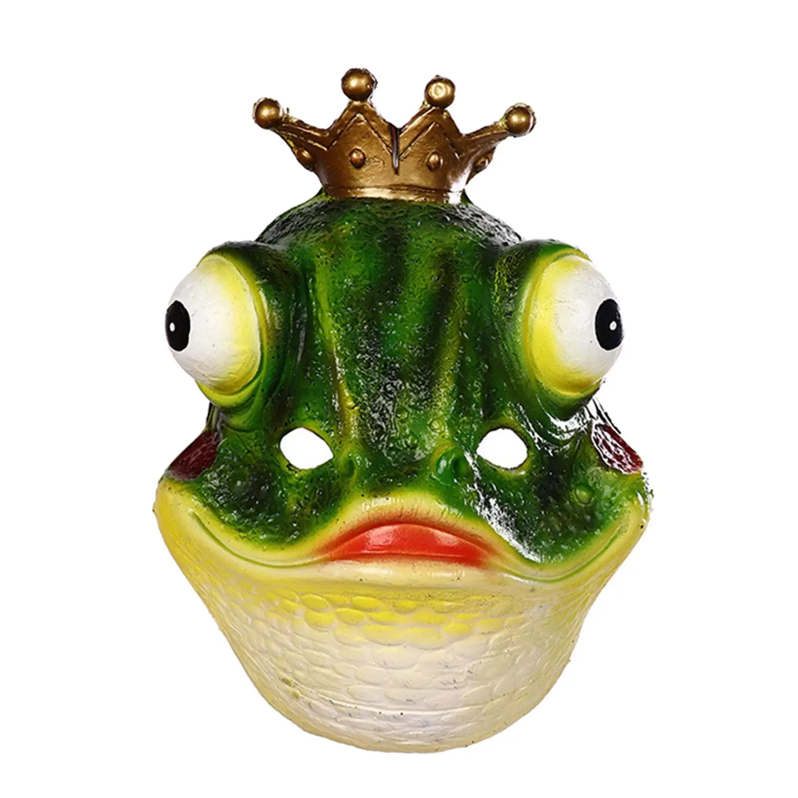 개구리 마스크 코스프레 참신 헤드기어 페이스 마스크 파티 파티 호의 생일