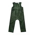 Green girl overall