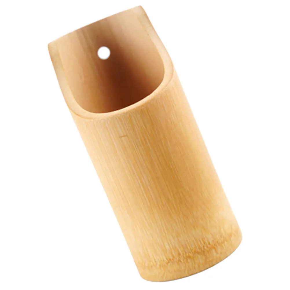 

Bamboo Chopstick Holder 16cm Kitchen Utensil Storage Rack with Draining Hole for Spoon Fork Knife Cutlery Organizer