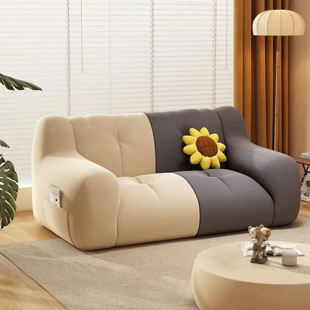 Sofá perezoso, Bean Bag reclinable para dormir, individual, pequeño, reclinable, dormitorio, balcón, Internet, celebridad, sofá