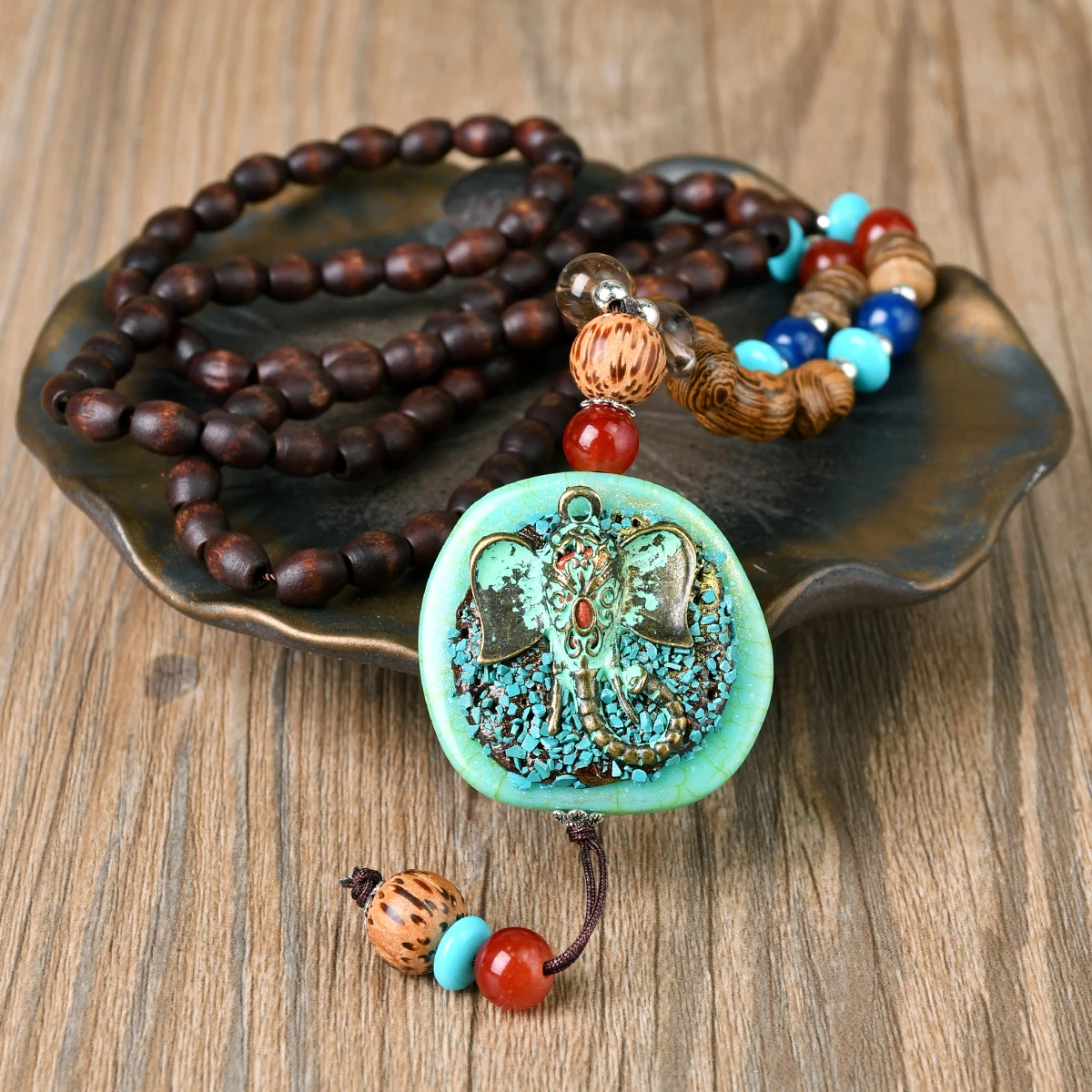 ReconVintage-Long collier de p - Women Accessories Nepal avis et prix
