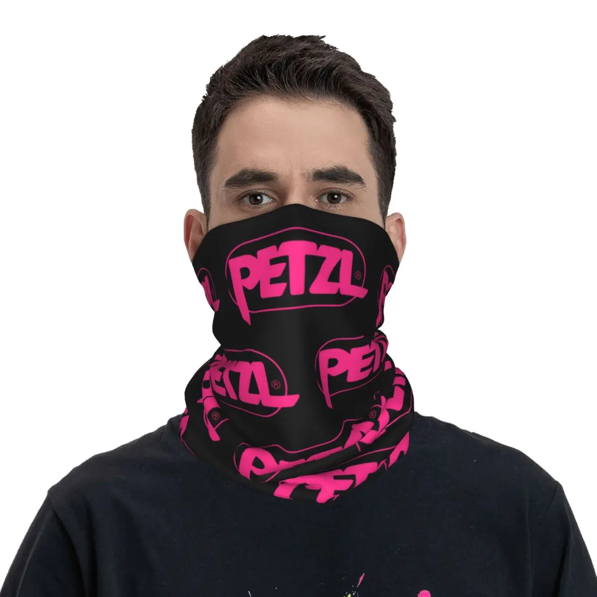 Sport Petzls Bandana Neck Cover Printed Balaclavas Mask Scarf Warm Cycling Running Unisex Adult Windproof