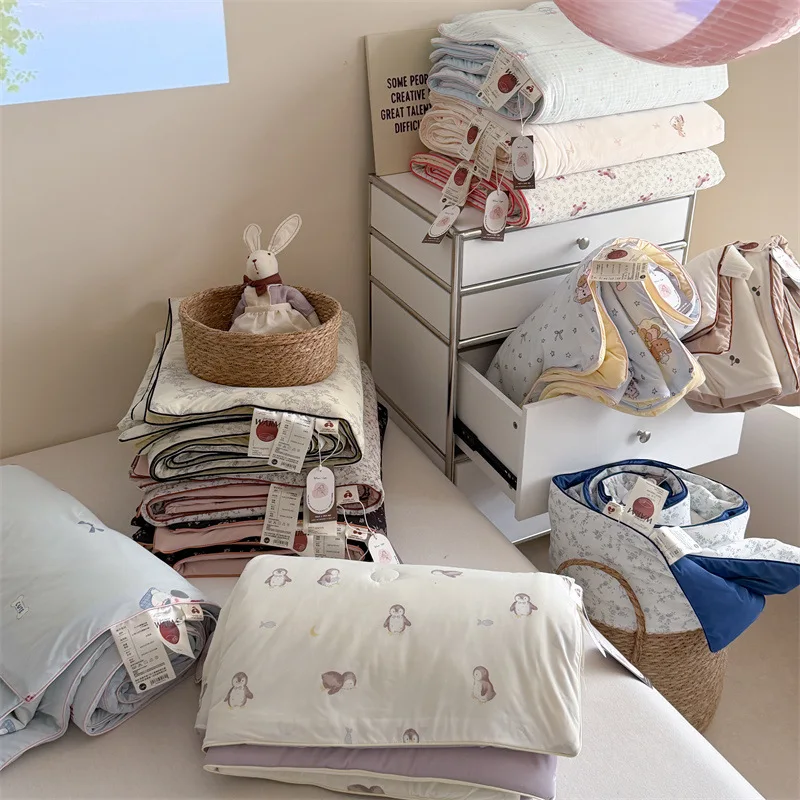 Class A snow skin spandex cooling summer quilt cute style summer cooling air conditioning quilt machine-washable thin quilt