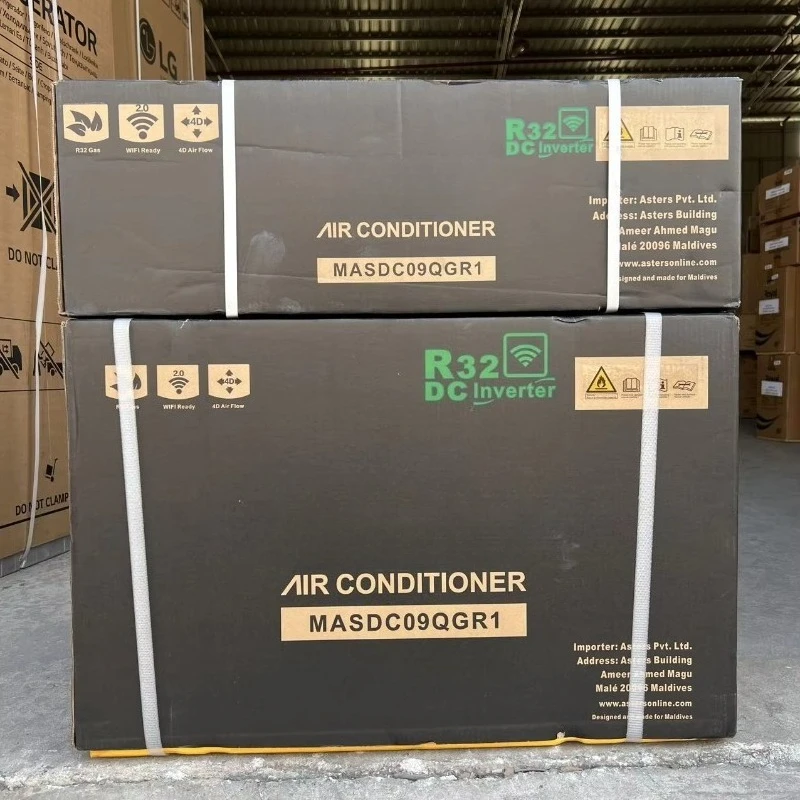 Air Conditioner Split System 9000btu 12000btu 18000btu 24000btu Stock Supply 220V 50hz Cool/heat DC Inverter R32 WIFI Smart