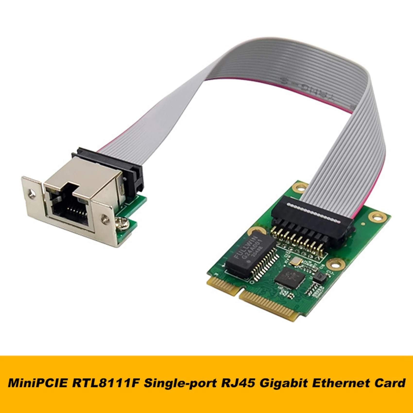 RTL8111F Mini PCIE Gigabit Network Card Single-Port Ethernet LAN Card Realtek 8111F Industrial Control Network Card