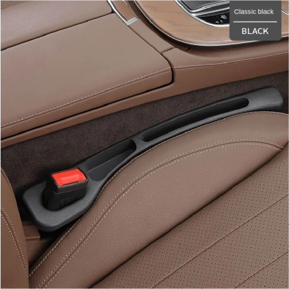 1pc/2pcs Universal Car Seat Gap Plug Strip Side Seam Car Gap Filler Leak Proof Seat Gap Storage Organizer Interior Decoration